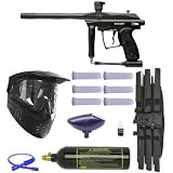 Spyder XTRA Paintball Marker Gun MEGA Set - Black