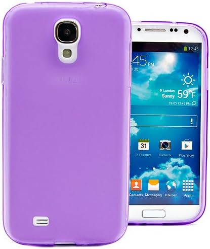Hyperion Samsung Galaxy S4 Mini Matte Flexible TPU Case (Cover Compatible with Samsung Galaxy S 4 Mini GT-i9195 / At&amp;t S4 Mini SGH-i217) **Hyperion Retail Packaging** [2 Year Warranty] (Purple)