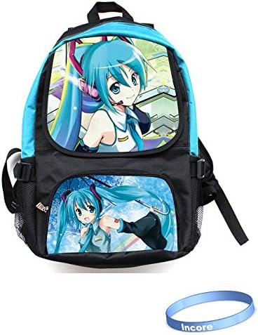 Incore(TM) Children's Kids Anime Gift Fashion Cartoon Characters Backpack School Book Campus Bag - Hatsune Miku Beaty