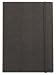 Black Lizard Leather Journal, Elastic Closure, Ruled Pages, Hard Cover. 5x7"