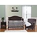Summer 4-Piece Classic Bedding Set with Adjustable Crib Skirt, Swiss Dot