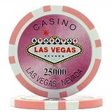 15g Clay Laser Las Vegas Chip - 25000