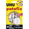 UHU - Pastilles adh�sives patafix homedeco, d�tachable, blanc repositionnable, pour une fixation et une d�coration rapideset propres de petits objets sur presque