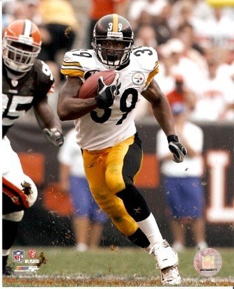 Willie Parker Steelers 2007 Running 8x10 Photo