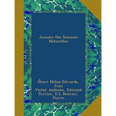Annales Des Sciences Naturelles