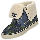SPERRY Ladies Abacos Shoe, Navy Plaid by Sperry Top-Sider