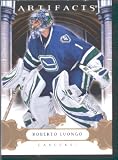 2009 /10 Upper Deck Artifacts Hockey Card # 20 Roberto Luongo Canucks Mint Condition- Shipped In Protective ScrewDown Display Case!