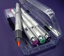 COPIC Mulitliner Brush Set- Bright Brush Four Pack