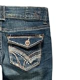 HYDRAULIC Back Flap Womens Bootcut Jeans