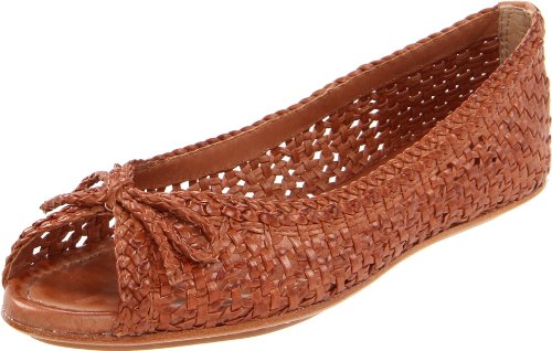 Sales FRYE Women's Malorie Woven Peep Flat Sales FRYE Women's Malorie Woven Peep Flat