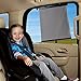 Padida Car Sun Shade,Best Baby Car Window Shade Blocks 97% of Harmful UV Rays,with Premium Suction Cups Universal Auto Window Shade,2pack