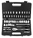 Stanley 92-809 MaxDrive 60-Piece 1/4 and 3/8-inch Standard and Metric Socket Set With Case