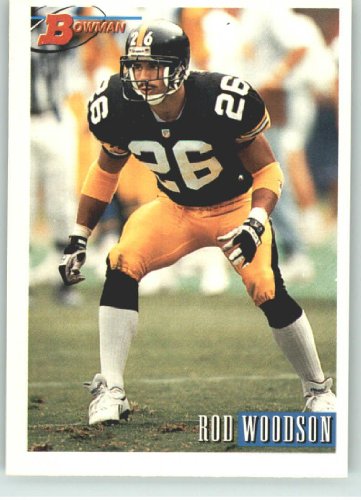 1993 Bowman #96 Rod Woodson - Pittsburgh Steelers (Football Cards)