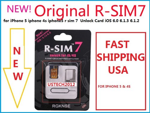 NEW RSIM7 R-SIM7 Unlock Card For Iphone 4S And Iphone 5 iOS 5.0 5.1.1 6.0 6.0.1 NEW RSIM7 R-SIM7 Unlock Card For Iphone 4S And Iphone 5 iOS 5.0 5.1.1 6.0 6.0.1