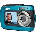 Rollei Sportsline 62 Digitalkamera (10 Megapixel CMOS Sensor, 8-fach digitaler Zoom, 6,9 cm (2,7 Zoll) Display, HD-Video) blau