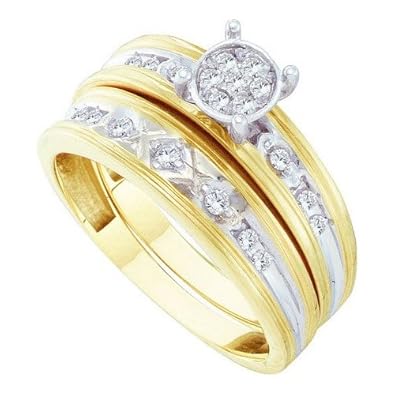 Cheap Girls Jewelry 0.26CT DIAMOND FASHION TRIO SET For Sale