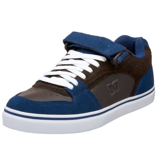 DC Men's Tribe S Sneaker,D.Chocolate/Blue,5 M