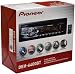 Pioneer DEH-6400BT CD receiver with AM/FM tuner, built-in Bluetooth, USB, AUX & Remote Control