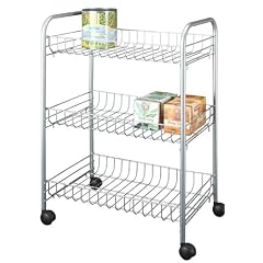 Metaltex 938000039 Allzweckwagen 3-Etagen, silber