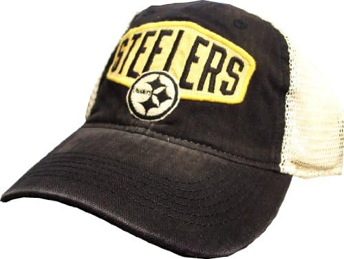 Pittsburgh Steelers Reebok Retro Flex Slouch Mesh Back Hat - Size L/XL