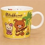 Tazza Aloha Rilakkuma orso con ukulel...