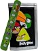 New Angry Birds Trifold Wallet and Green Slap Bracelet