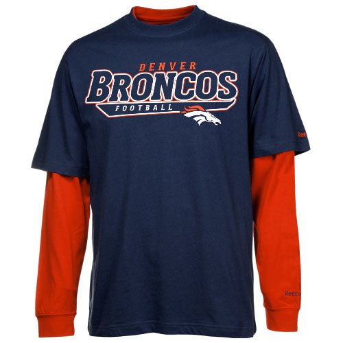 Reebok Denver Broncos Big & Tall Option 3-In-1 Combo T-Shirt