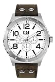 CAT Watches - Camden - 48mm - White / White / Brown