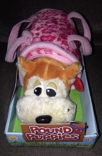 Pound Puppies Mini Shiba Inu Plush with Carrier