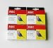 4 packs 1 full set T060 ink cartridges for Epson Stylus C68 / C88 / CX3800 / CX3810 / CX4200 / CX4800 / CX5800 / CX5800F / CX7800. 1 of each color(C.M.Y.K). Total 4 packs