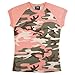 Rothco Womens Raglan T-Shirt - Subdued Pink Camo