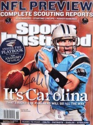 Jake Delhomme Signed NL Sports Illustrated Magazine COA - Autographed NFL Magazines