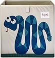 3 Sprouts Storage Box, Snake, Blue