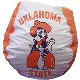 Bean Bag - Oklahoma St. - Orange White by Bean Bag Boys