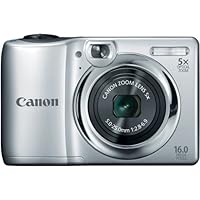 Canon PowerShot A1300 16.0 MP Digital Camera with 5x Digital Image Stabilized Zoom 28mm Wide-Angle Lens and 720p HD Video Recording