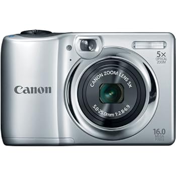 Set A Shopping Price Drop Alert For Canon PowerShot A1300 16.0 MP Digital Camera with 5x Digital Image Stabilized Zoom 28mm Wide-Angle Lens and 720p HD Video Recording (Silver)