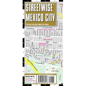 Streetwise Mexico City Map