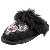 Koolaburra Women's Bel-Air Winged Heart Slipper Slipper