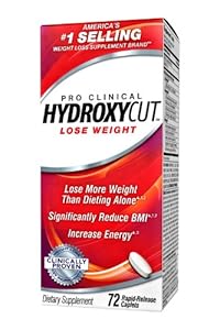 Hydroxycut Pro Clinical 72ct Weight Loss Pills