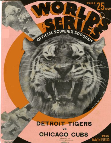 Detroit Tigers World Series Poster - 1935 Navin Field