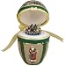 Gold Label Imperial Christmas Egg, Santa