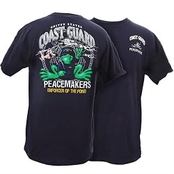 Peace Frogs US Coast Guard Short Sleeve Kids T-Shirt