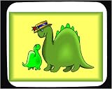 Mouse Pad with dinosaur