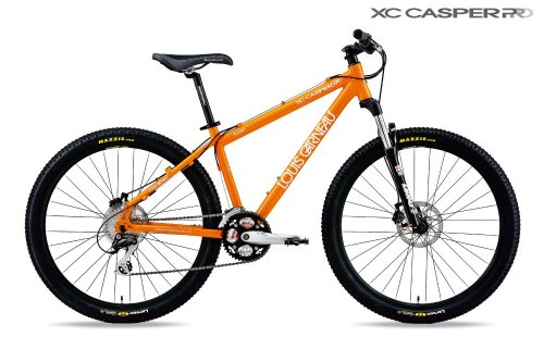 2010予約特典付【ルイガノ】（LGS-XC-CASPER-PRO) マウンテンバイク 550mm オレンジ