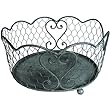 Gray metal mesh Plate Holder