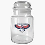 Atlanta Hawks 31 oz Glass Candy Jar