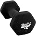 Body Sport Neoprene Dumbbell(Charcoal Color)