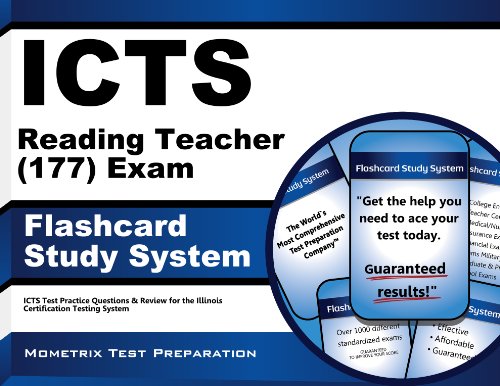icts reading teacher 177 exam flashcard study system icts test practice questions  review for the illinois