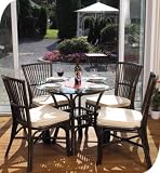 Seville Round Dining Set for 4