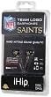 iHip NFF10200NOS NFL New Orleans Saints Mini Ear Buds, Gold/Black